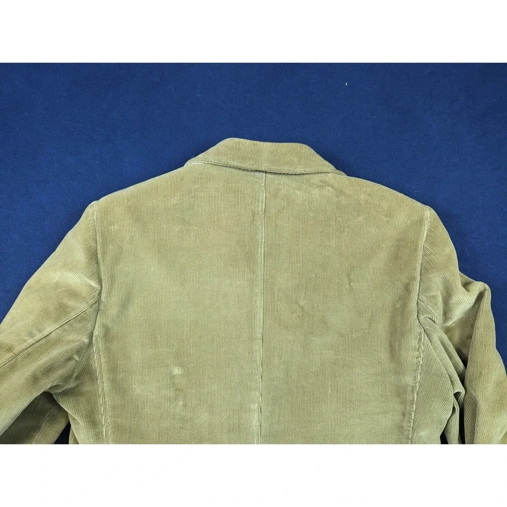 Vintage Cortefiel Jacket Mens 39 Brown Corduroy Western Blazer Sport Coat Cowboy
